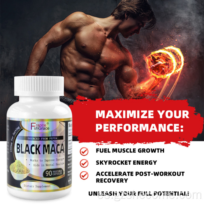 Función de soporte de maca orgánico de calidad de alta calidad Fertilidad